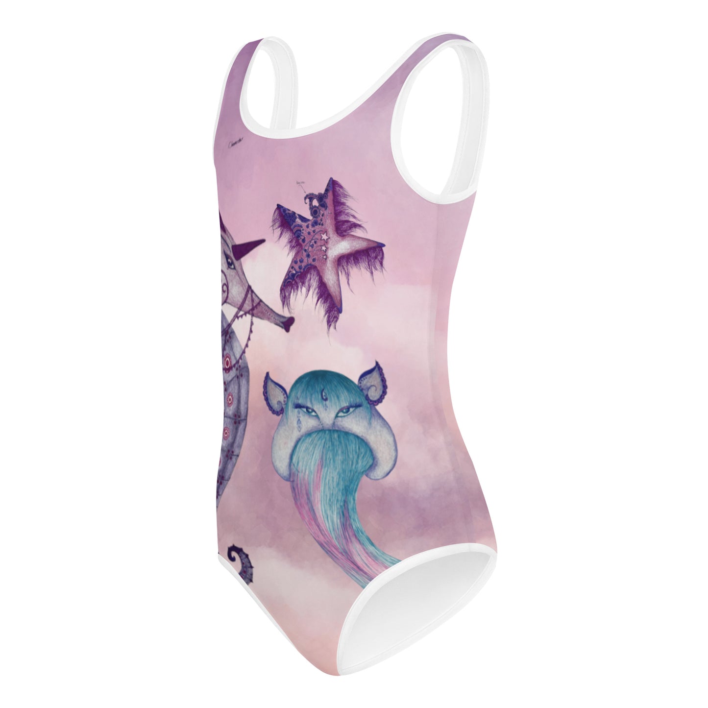 All-Over Print Kids Swimsuit