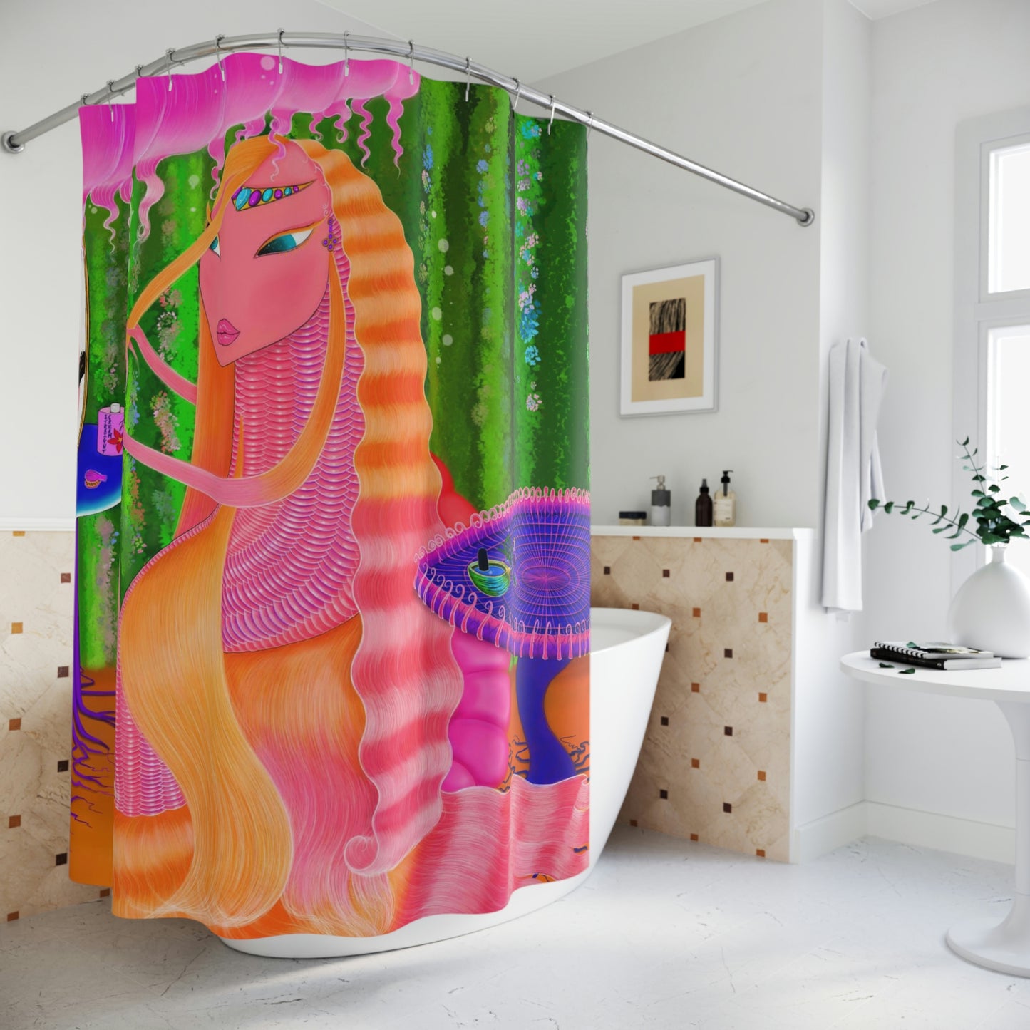 Polyester Shower Curtain