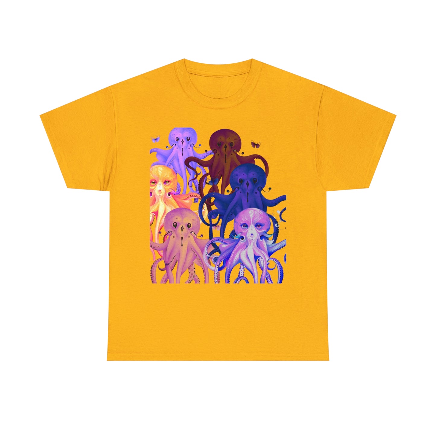 Octopus Unisex Heavy Cotton Tee