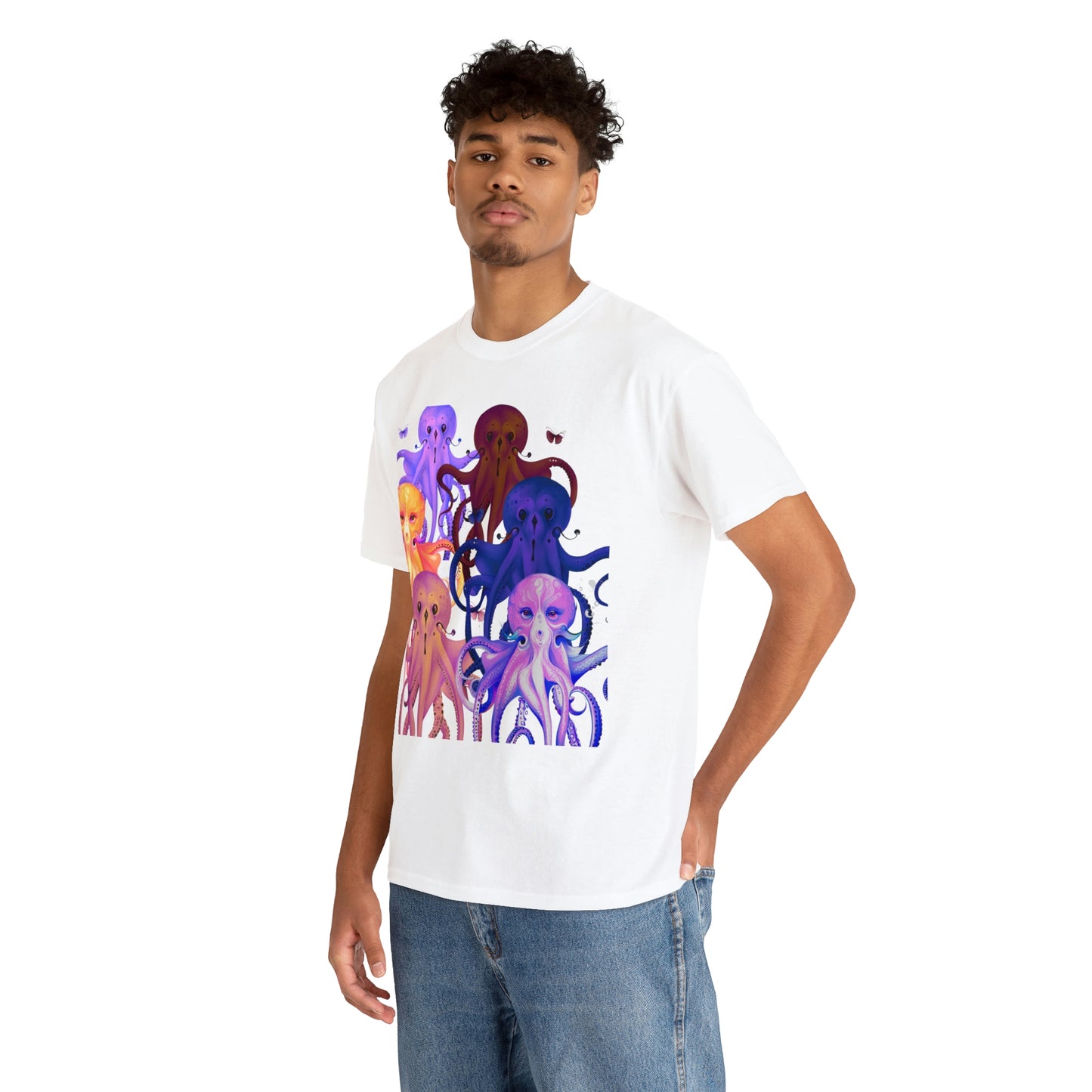 Octopus Unisex Heavy Cotton Tee