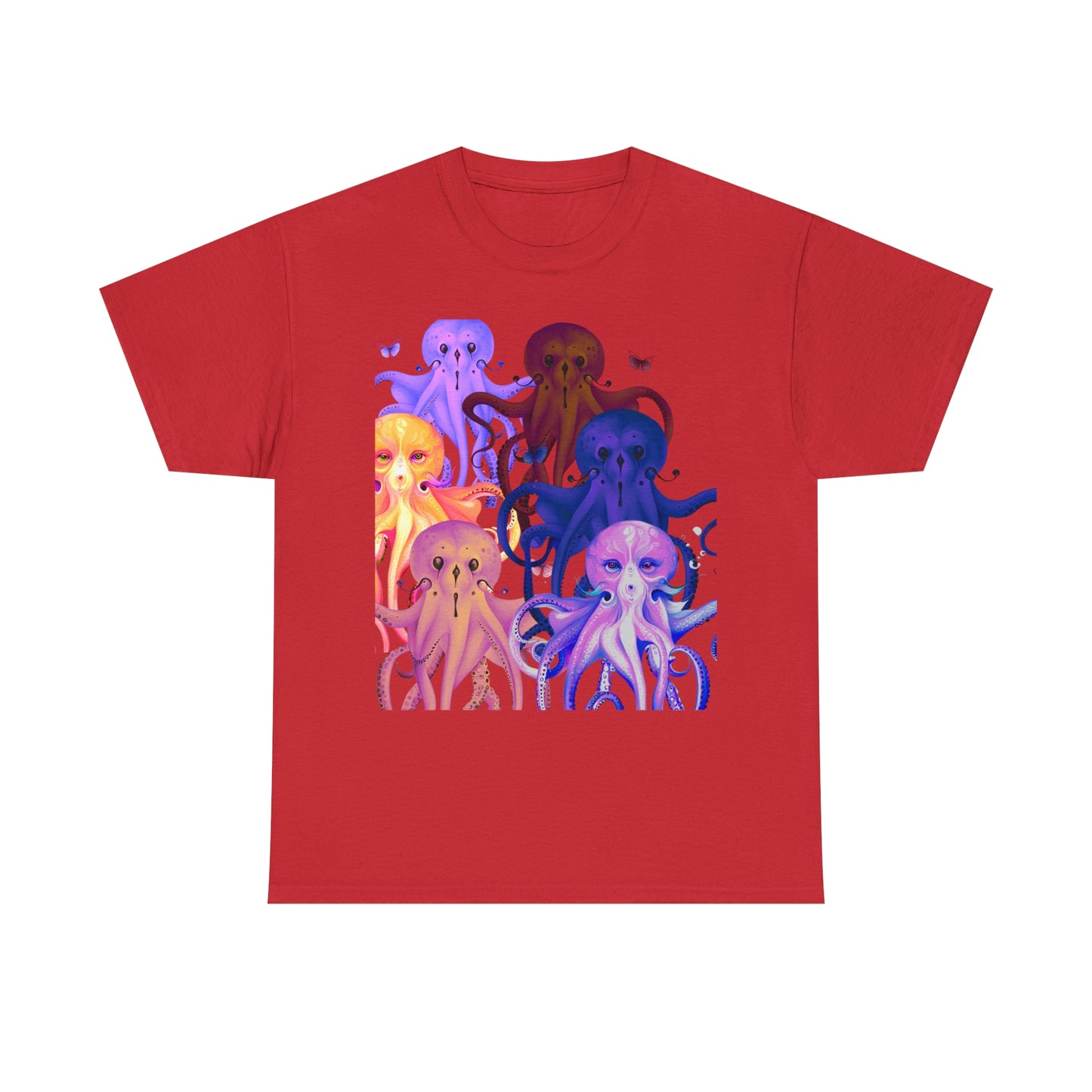 Octopus Unisex Heavy Cotton Tee