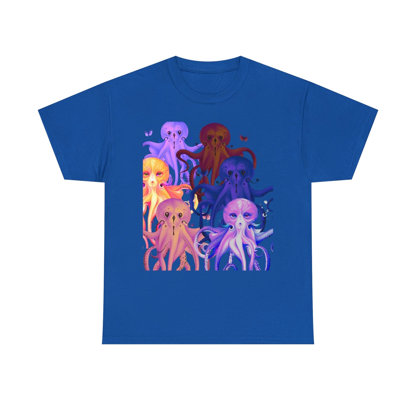 Octopus Unisex Heavy Cotton Tee