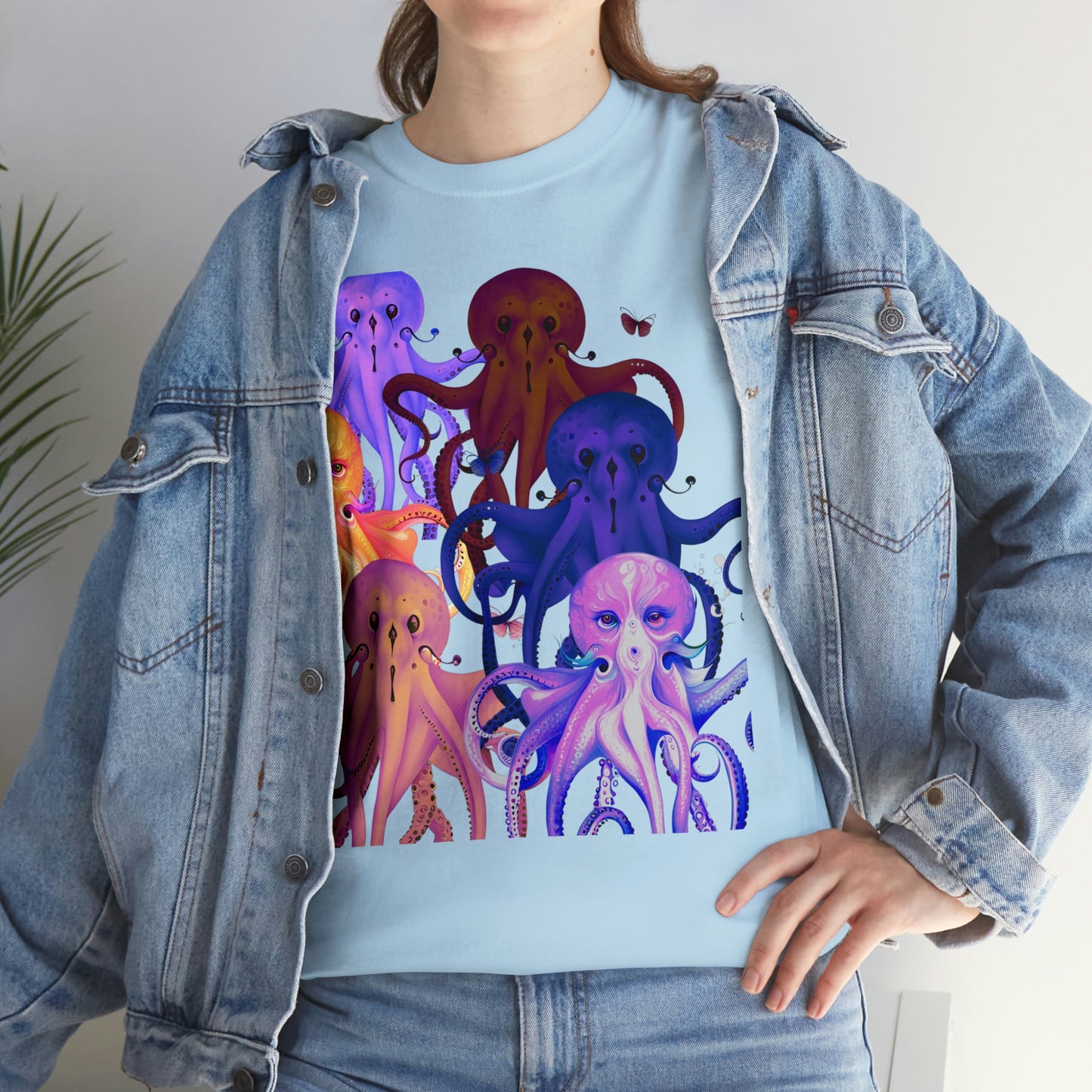 Octopus Unisex Heavy Cotton Tee