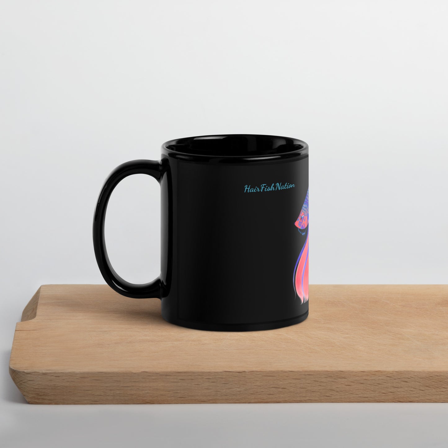 Black Glossy Mug