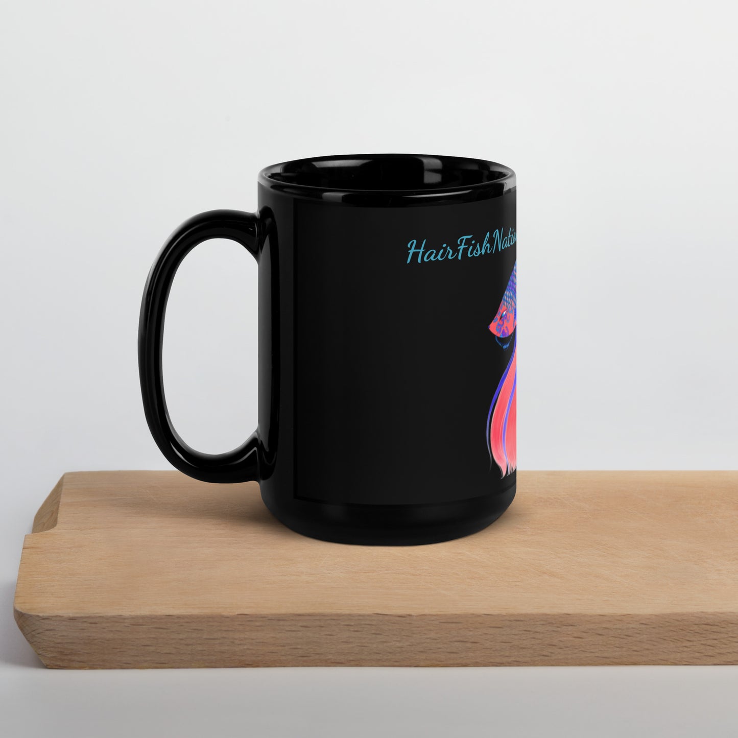 Black Glossy Mug