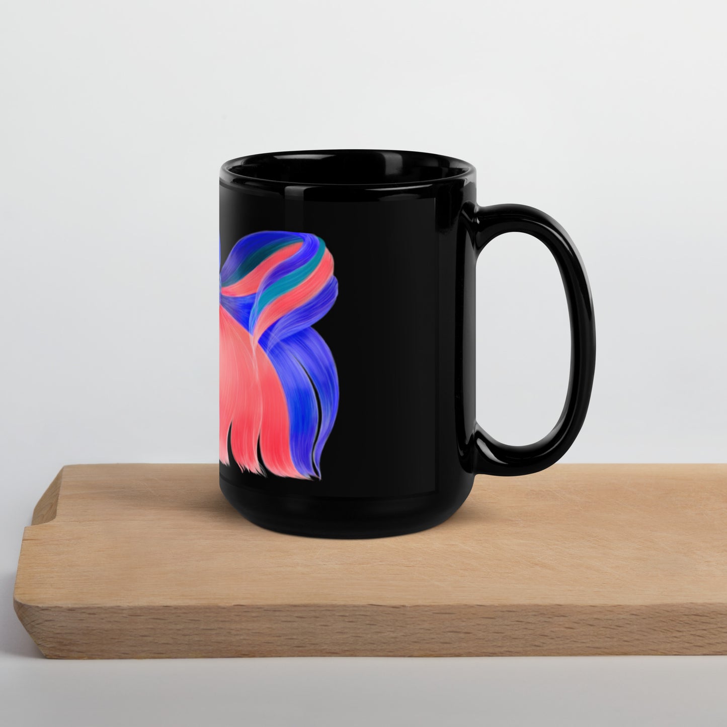 Black Glossy Mug