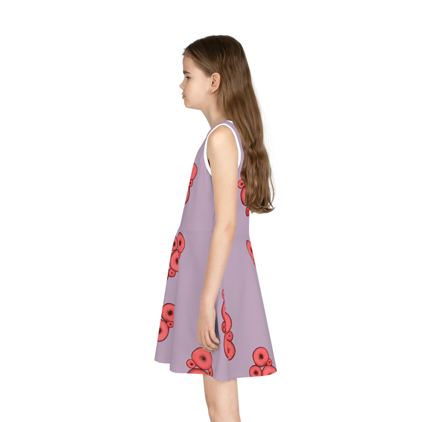 Girls' Sleeveless Sundress (AOP)