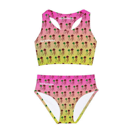 Girls Two Piece Swimsuit