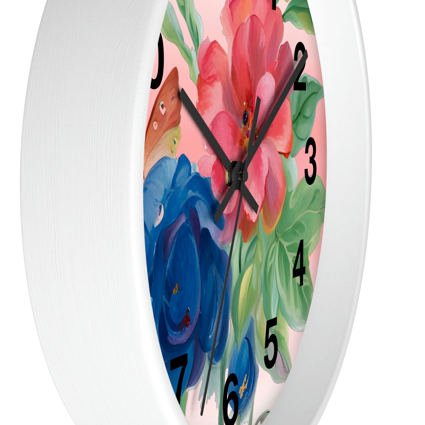 Flower Wall Clock