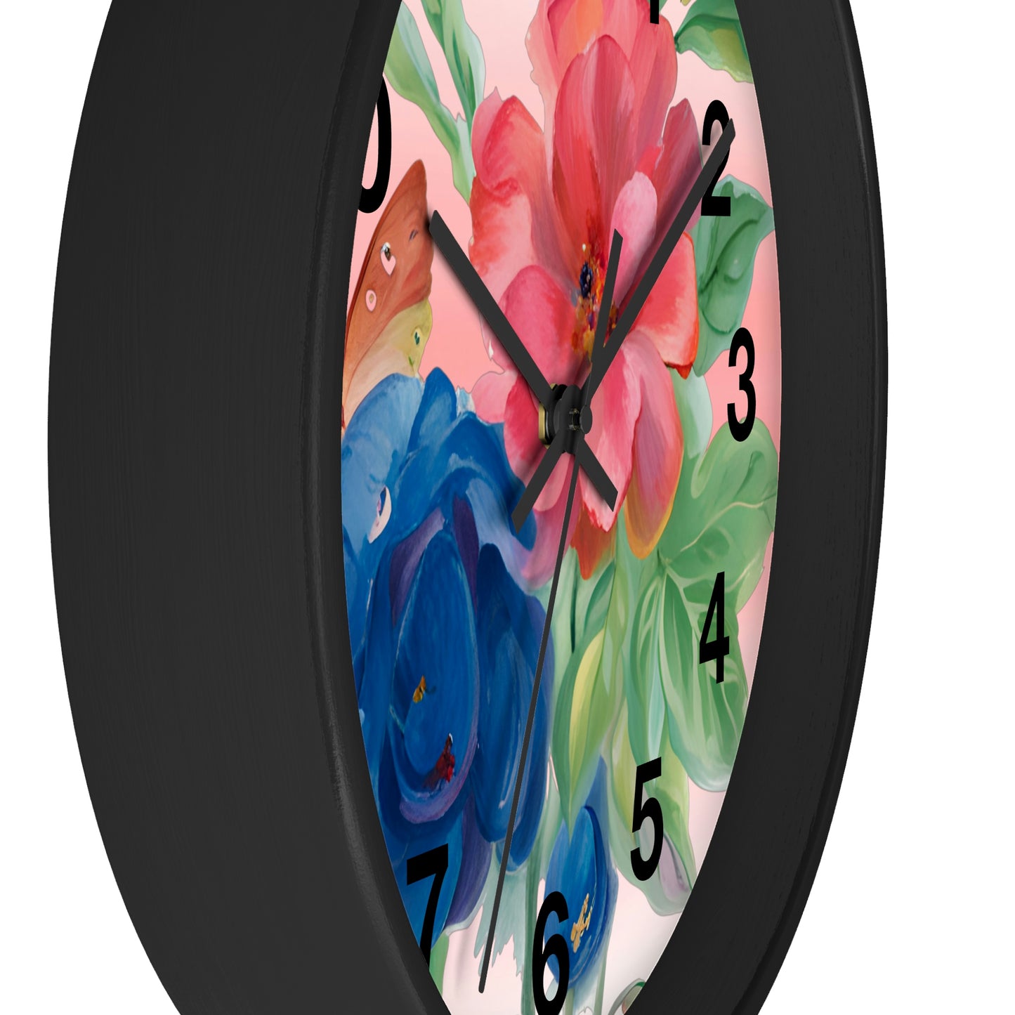 Flower Wall Clock