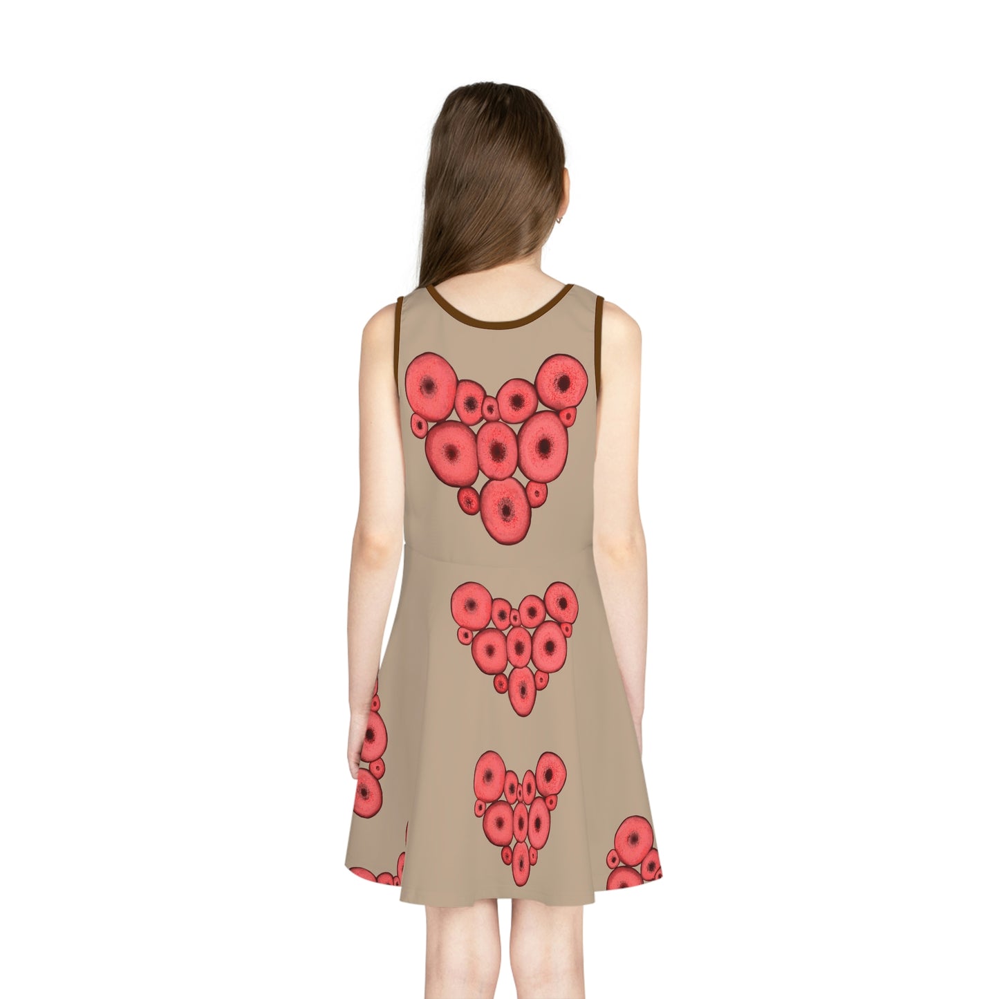 Girls' Sleeveless Sundress (AOP)