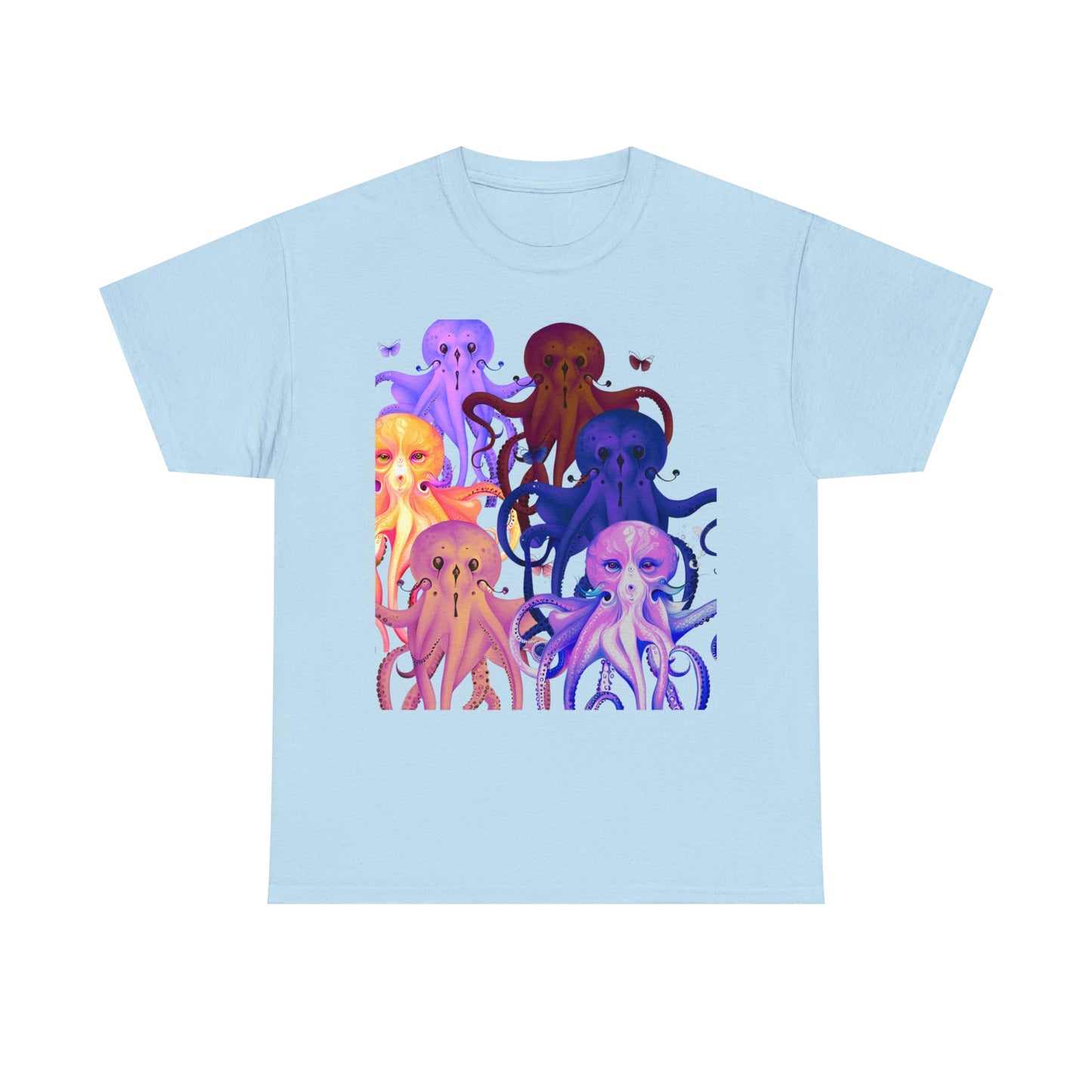 Octopus Unisex Heavy Cotton Tee