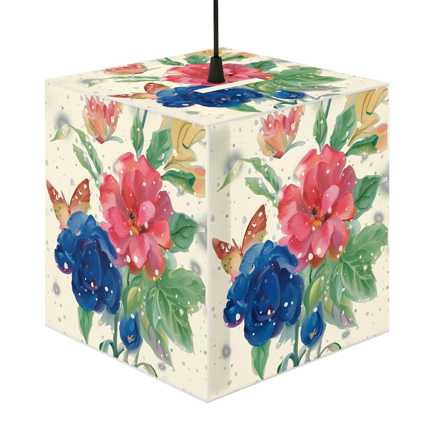 Flower Light Cube Lamp