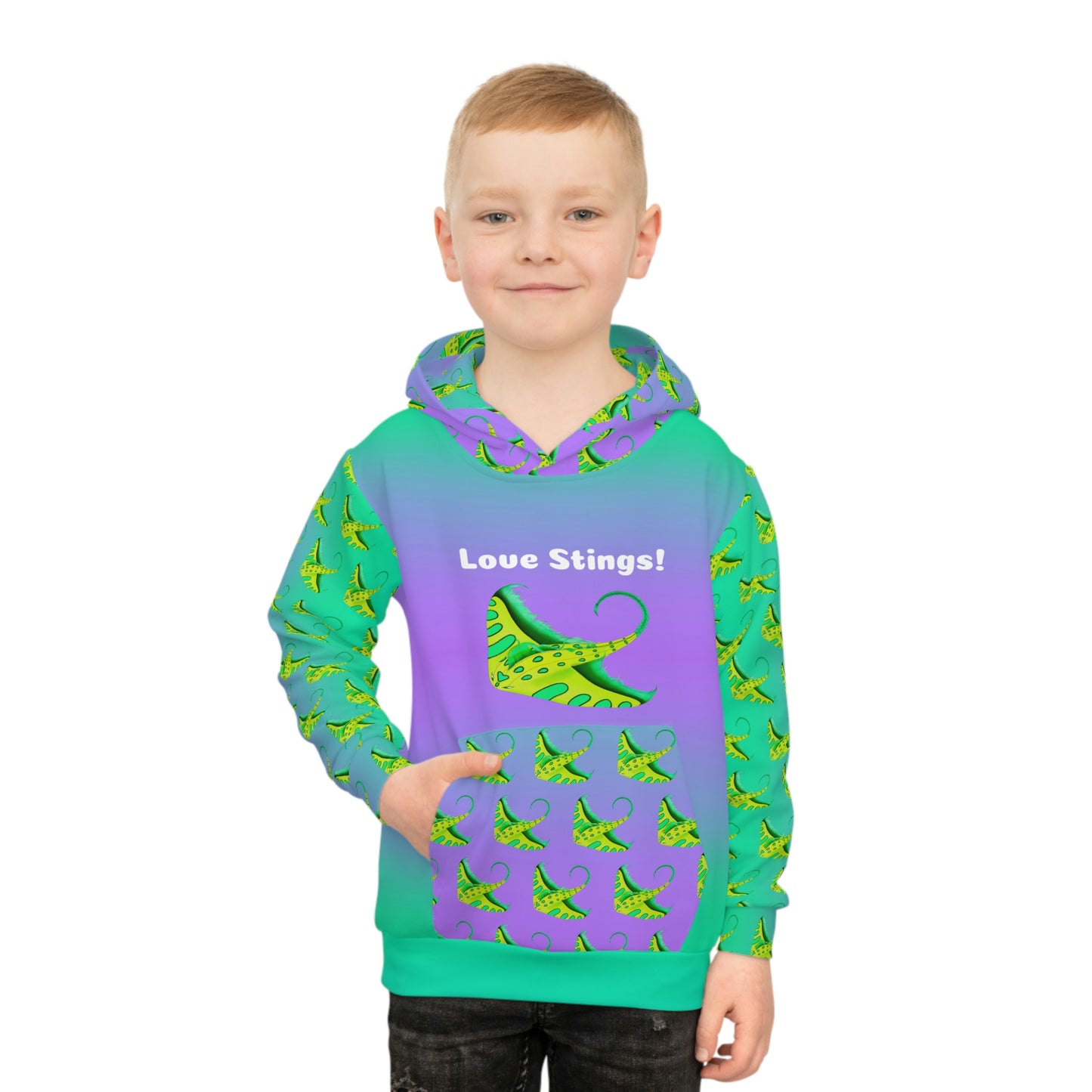 Love Stings!  children hoodie.