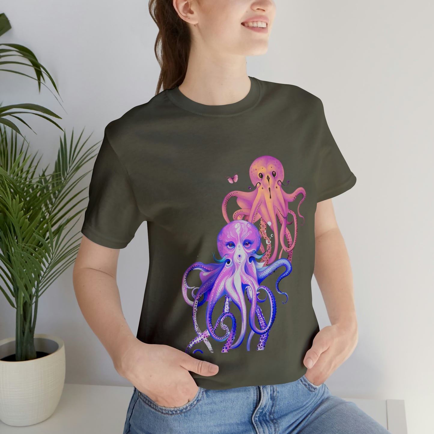 Octopus Unisex Jersey Short Sleeve Tee