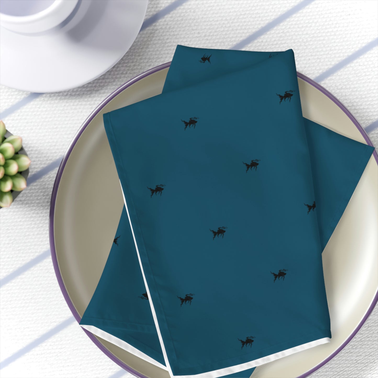 Blue Napkins