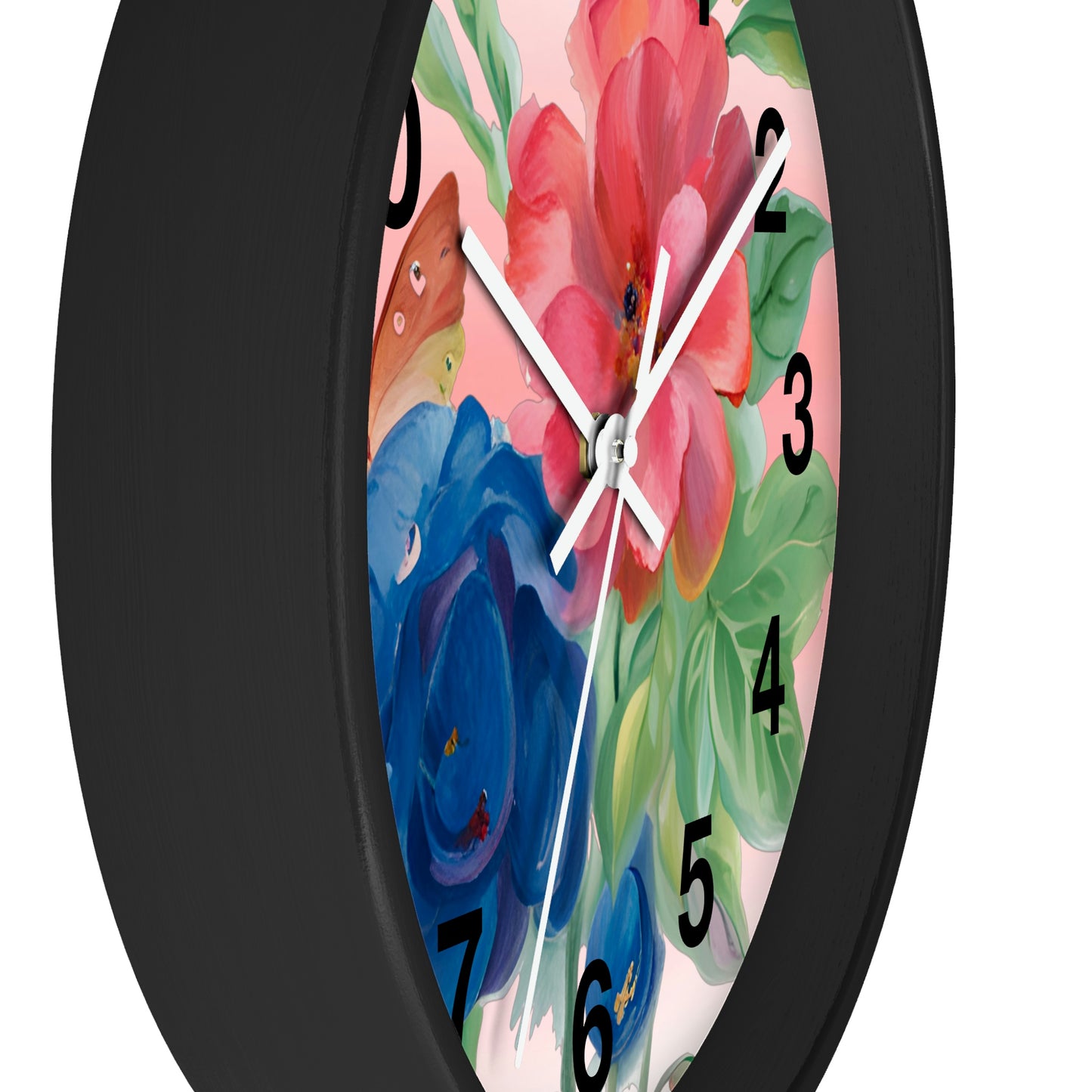 Flower Wall Clock