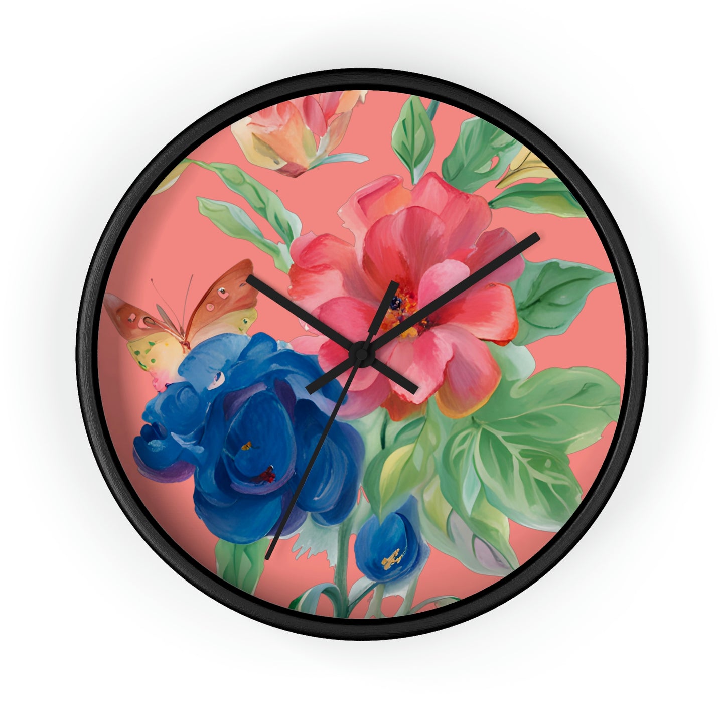 Flower Wall Clock