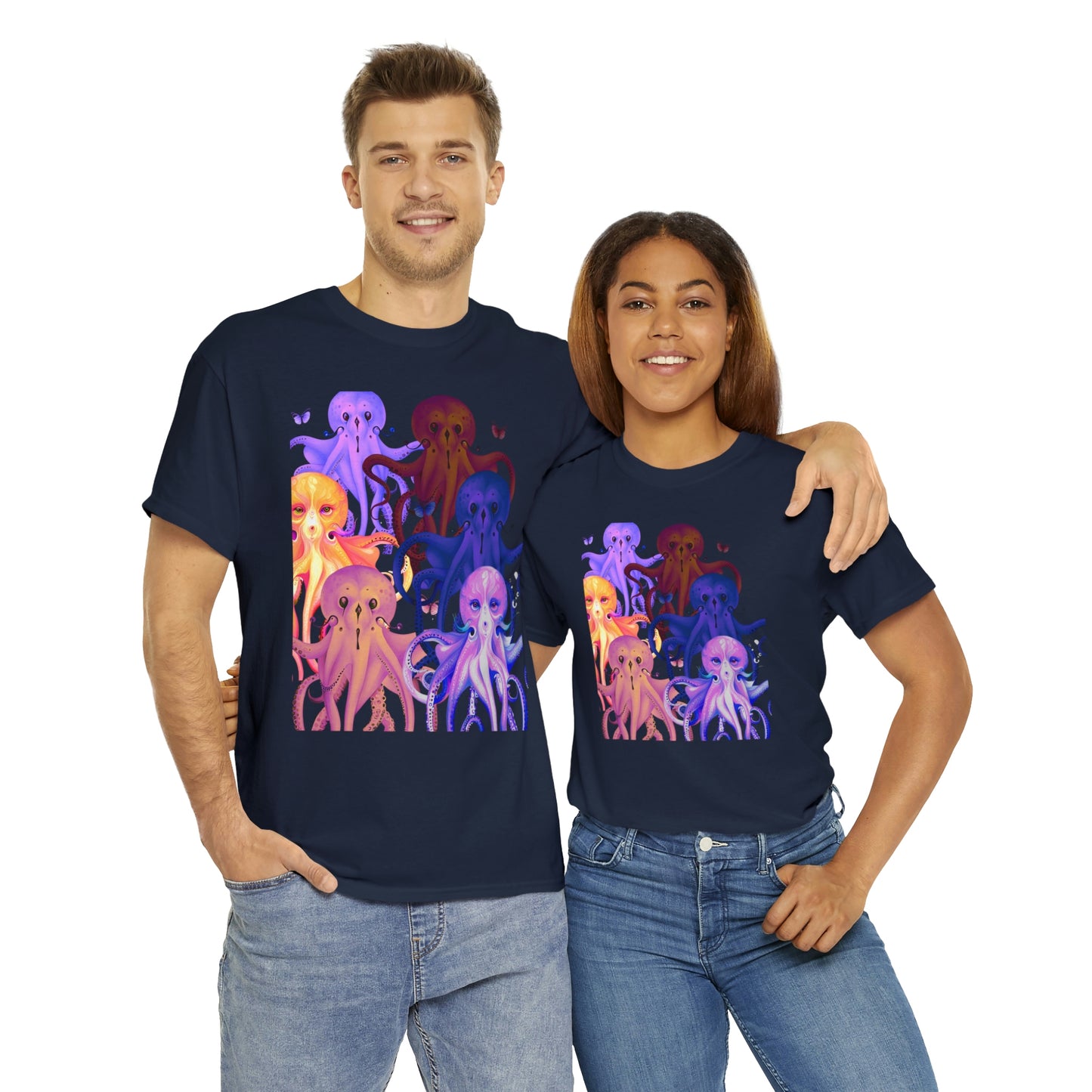 Octopus Unisex Heavy Cotton Tee