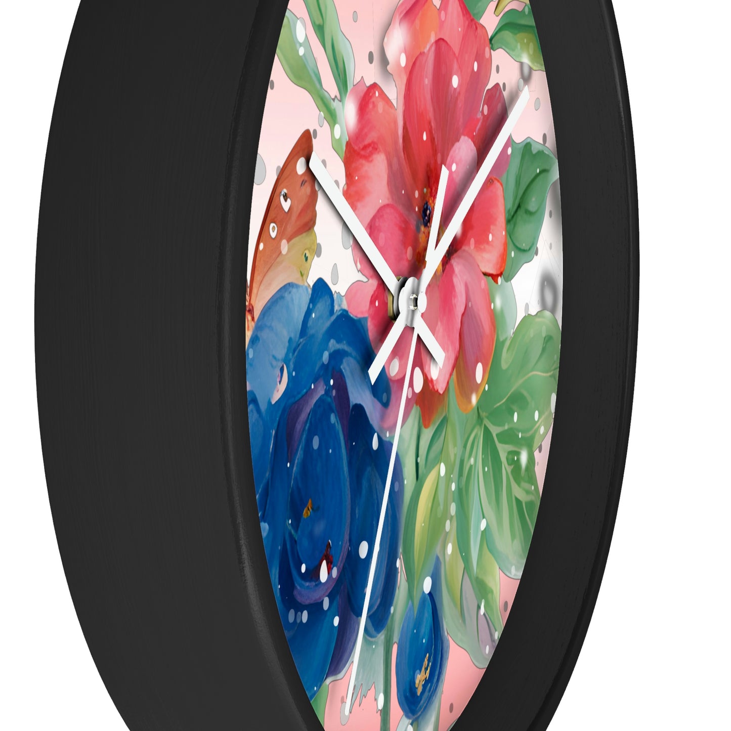 Flower Wall Clock