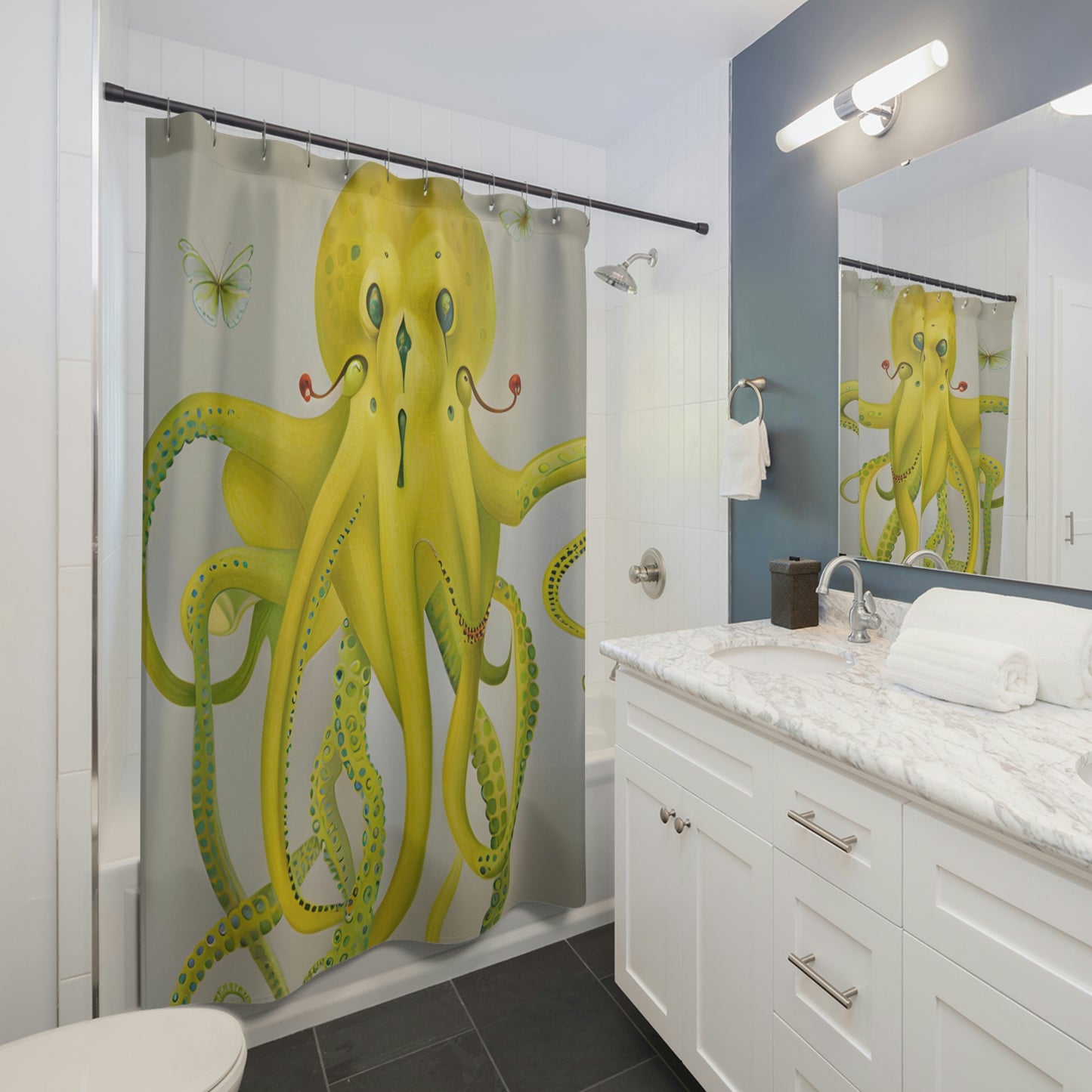 Octopus Shower Curtains