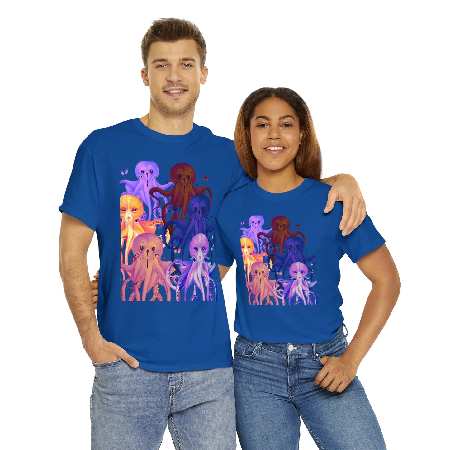 Octopus Unisex Heavy Cotton Tee