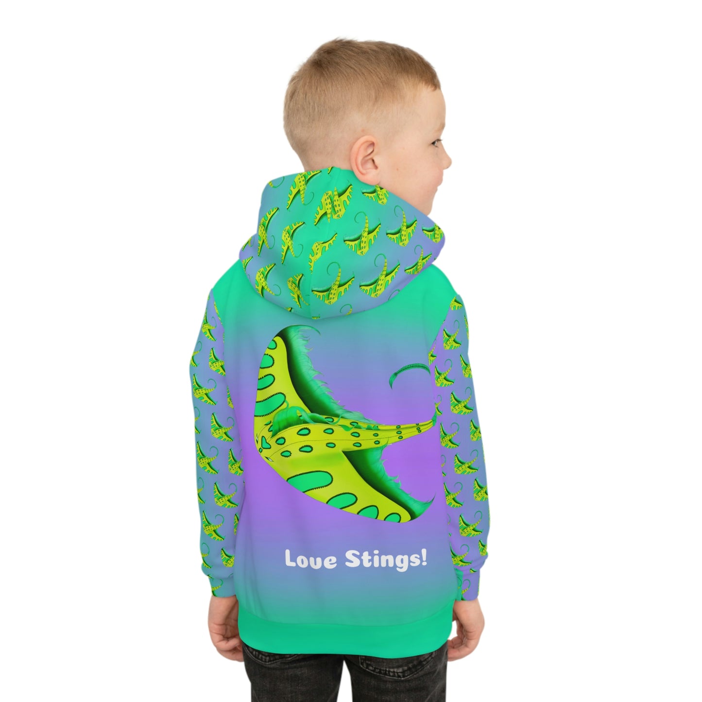 Love Stings!  children hoodie.