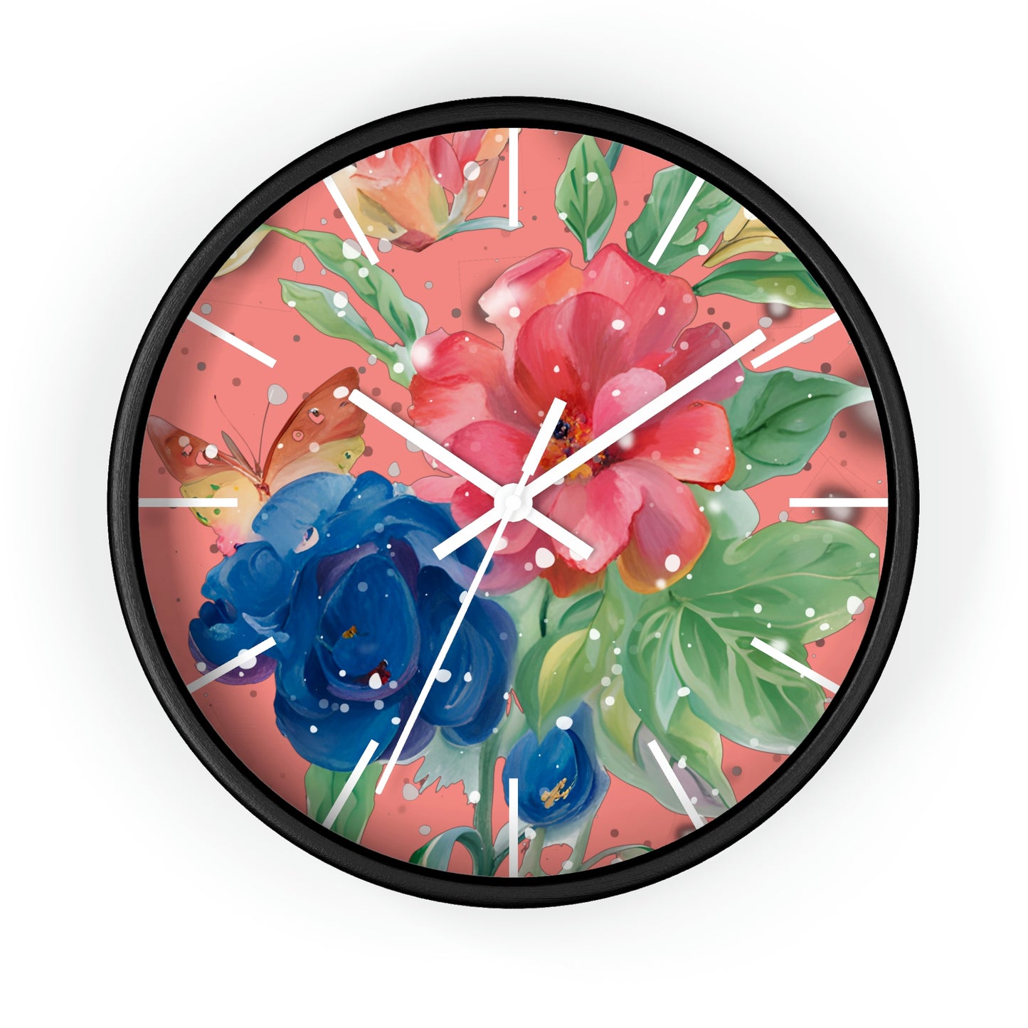 Pink Wall Clock