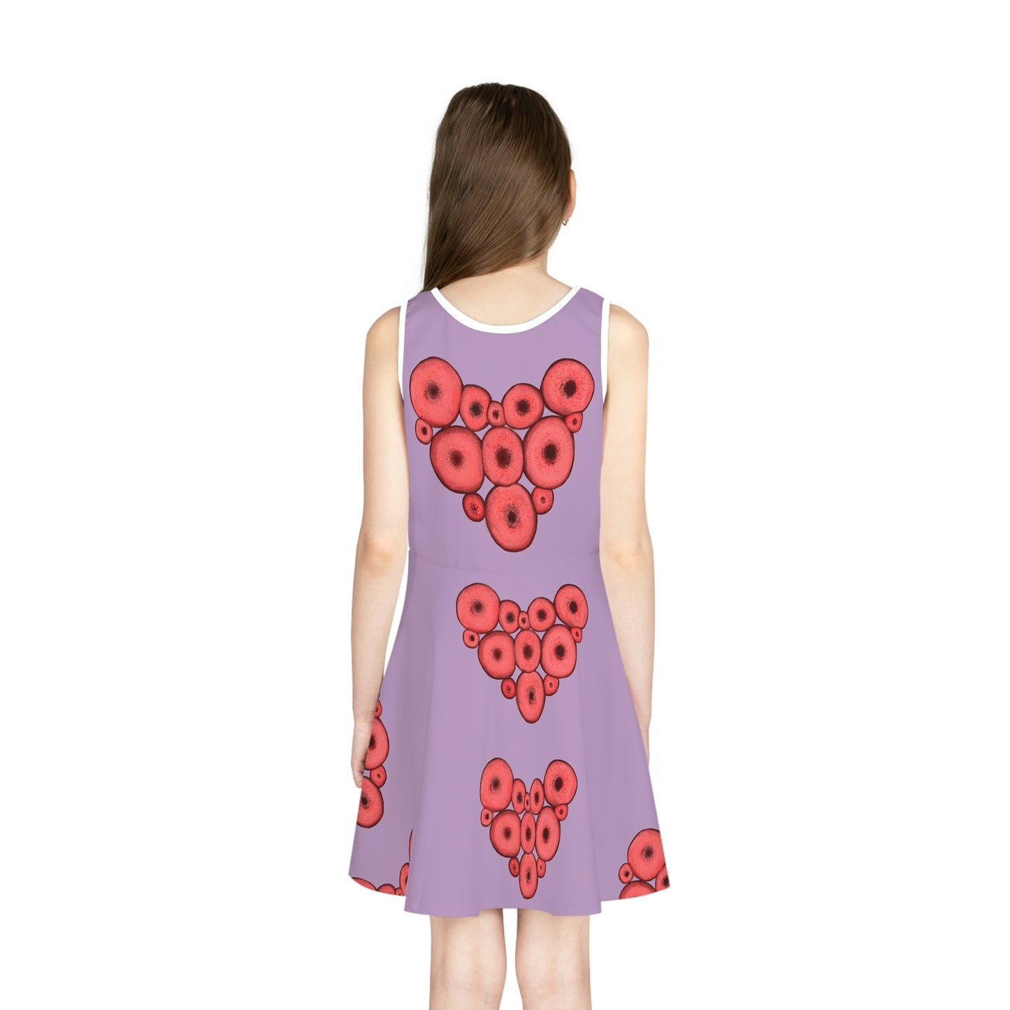 Girls' Sleeveless Sundress (AOP)